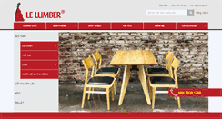 Desktop Screenshot of lelumber.com